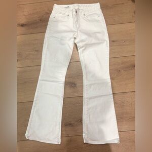 GAP Women's Cream Flare Jeans